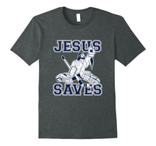 Ladda upp bild till gallerivisning, Funny shirts V-neck Tank top Hoodie sweatshirt usa uk au ca gifts for Funny Hockey Shirt - Jesus Saves Shirt - Goalie Shirt 915580
