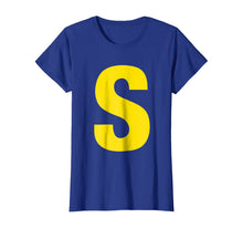 Ladda upp bild till gallerivisning, Initials Name Letter S-Simon Chipmunk Christmas Group Shirt 54898

