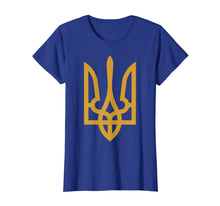 Ladda upp bild till gallerivisning, Funny shirts V-neck Tank top Hoodie sweatshirt usa uk au ca gifts for Tryzub (Gold) - Ukrainian Trident T-Shirt 2584251
