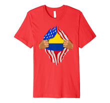 Ladda upp bild till gallerivisning, Funny shirts V-neck Tank top Hoodie sweatshirt usa uk au ca gifts for Colombian Blood Inside Me T-Shirt | Colombia Flag Gift 2219409
