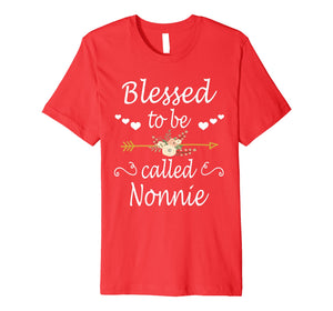 Funny shirts V-neck Tank top Hoodie sweatshirt usa uk au ca gifts for Blessed To Be Called Nonnie Shirt Mothers Day Gifts 730523