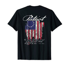 Ladda upp bild till gallerivisning, Patriot 1776 American Flag Founding Fathers Quote T Shirt 109269
