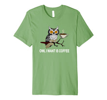 Ladda upp bild till gallerivisning, Funny shirts V-neck Tank top Hoodie sweatshirt usa uk au ca gifts for Coffee T shirt - Funny Coffee T-shirt - Owl Coffee Tee 1037185
