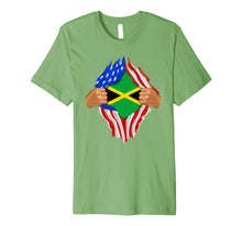 Ladda upp bild till gallerivisning, Jamaican Blood Inside Me T-Shirt | Jamaica Flag Gift 326663
