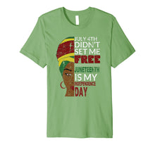 Ladda upp bild till gallerivisning, Juneteenth is My Independence Day Not July 4th T-Shirt 545261
