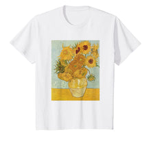 Ladda upp bild till gallerivisning, Vincent Van Gogh - Sunflowers - T Shirt Womens Mens Shirt
