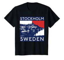 Ladda upp bild till gallerivisning, Funny shirts V-neck Tank top Hoodie sweatshirt usa uk au ca gifts for Stockholm Sweden Swedish Red Blue Tourist Souvenir T-Shirt 3123472
