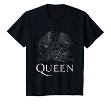 Ladda upp bild till gallerivisning, Queen Official Classic Crest Logo White T-Shirt 58454
