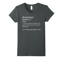 Ladda upp bild till gallerivisning, Funny shirts V-neck Tank top Hoodie sweatshirt usa uk au ca gifts for Funny Drummer Shirts Drum Gifts Drumming Definition T Shirt 1776592
