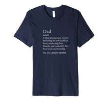 Ladda upp bild till gallerivisning, Mens Christian Dad Definition Father's Day Shirt 143349
