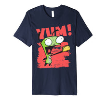 Ladda upp bild till gallerivisning, Funny shirts V-neck Tank top Hoodie sweatshirt usa uk au ca gifts for Invader Zim Gir Screaming Yum! Taco Portrait Premium T-Shirt 3334201
