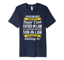 Ladda upp bild till gallerivisning, Funny shirts V-neck Tank top Hoodie sweatshirt usa uk au ca gifts for Mens Father in Law T-Shirt, Gift from Son in Law Fathers Day 1505547
