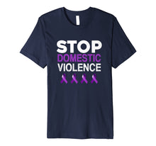 Ladda upp bild till gallerivisning, Funny shirts V-neck Tank top Hoodie sweatshirt usa uk au ca gifts for Purple Ribbon Shirt, Stop Domestic Violence T Shirts 2660572
