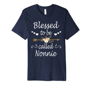 Funny shirts V-neck Tank top Hoodie sweatshirt usa uk au ca gifts for Blessed To Be Called Nonnie Shirt Mothers Day Gifts 730523