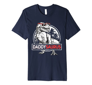 Funny shirts V-neck Tank top Hoodie sweatshirt usa uk au ca gifts for Daddysaurus T shirt Fathers Day Gifts T rex Daddy Saurus Men 1773922