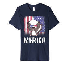 Ladda upp bild till gallerivisning, Merica Skunk USA American Flag 4th of July Gift Patriotic Premium T-Shirt 828531
