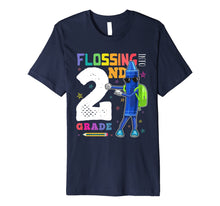 Ladda upp bild till gallerivisning, Funny Back to School 2nd Grade Flossing Crayon Shirt Kids 7443596
