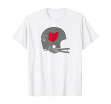 Ladda upp bild till gallerivisning, Vintage Football Helmet Shirt State of Ohio Tshirt 121443
