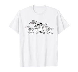 Cool Dabbing Bunny Hip Hop Easter Gifts For Boys Girls TShirt55989