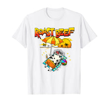 Ladda upp bild till gallerivisning, Roast Beef Cow On Beach Vacation Sun Tan Kids Men Women T-Shirt 135688
