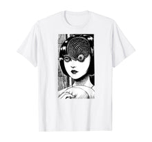 Ladda upp bild till gallerivisning, Uzumaki junji Ito T-shirt manga anime japanese horror gift 341016

