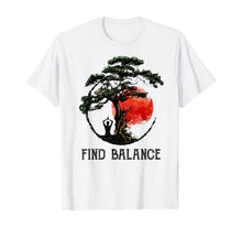Ladda upp bild till gallerivisning, Find balance yin yang tree Yoga lover gift TShirt424056
