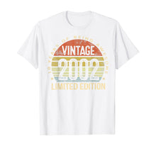 Ladda upp bild till gallerivisning, 18 Year Old Gifts Vintage 2002 Limited Edition 18th Birthday T-Shirt-65842
