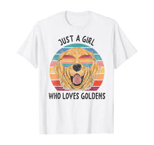 Ladda upp bild till gallerivisning, Funny shirts V-neck Tank top Hoodie sweatshirt usa uk au ca gifts for Girl Who Loves Golden Retrievers Dog Gifts  T-Shirt 229210
