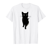 Ladda upp bild till gallerivisning, Cat Eye Shirt, Begging Black Cat Tshirt
