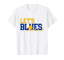Ladda upp bild till gallerivisning, Hockey Fan  Let's Go Blues Cheering victory celebration gear T-Shirt 200940

