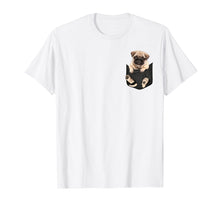 Ladda upp bild till gallerivisning, Pug In Pocket Tee Shirts
