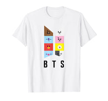 Ladda upp bild till gallerivisning, Bt21-Bts Graphic Cute Chibi T Shirt For Men Women
