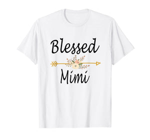 Funny shirts V-neck Tank top Hoodie sweatshirt usa uk au ca gifts for Blessed Mimi Shirt Mothers Day Gifts Cute 3065325