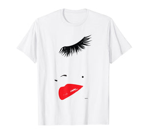 Funny shirts V-neck Tank top Hoodie sweatshirt usa uk au ca gifts for Eye Lashes In Vogue red lipstick t shirt Tops Tees Gifts 1630452