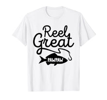 Ladda upp bild till gallerivisning, Mens Reel Great Pawpaw T Shirt Fishing Grandpa Lover Father's Day 811984
