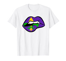 Ladda upp bild till gallerivisning, Funny shirts V-neck Tank top Hoodie sweatshirt usa uk au ca gifts for Funny Mardi Gras Purple Lips T-shirt 2156476
