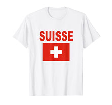 Ladda upp bild till gallerivisning, Suisse Flag Shirt Cool Swiss Flags Schweiz Switzerland Gift 172623
