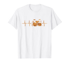 Ladda upp bild till gallerivisning, Funny shirts V-neck Tank top Hoodie sweatshirt usa uk au ca gifts for Drums Heartbeat Drumming Tshirt Drummer Gifts For Drummers 1569817
