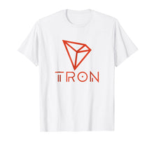 Ladda upp bild till gallerivisning, Funny shirts V-neck Tank top Hoodie sweatshirt usa uk au ca gifts for TRON Red Logo Tshirt | New Tron Logo Cryptocurrency T-shirt 2681407
