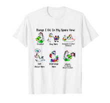 Ladda upp bild till gallerivisning, Funny shirts V-neck Tank top Hoodie sweatshirt usa uk au ca gifts for Things I Do In My Spare Time Crochet Buy Yarn Unicorn Tshirt 3198284

