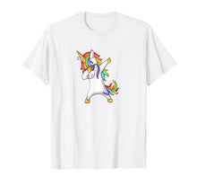 Ladda upp bild till gallerivisning, Funny shirts V-neck Tank top Hoodie sweatshirt usa uk au ca gifts for Dabbing Unicorn T-Shirt 2215861
