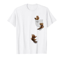 Ladda upp bild till gallerivisning, Funny shirts V-neck Tank top Hoodie sweatshirt usa uk au ca gifts for T-Shirt, Cute Squirrel Playing, Climbing in Pocket, Chipmunk 2234512
