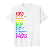 Ladda upp bild till gallerivisning, Science Is Real LGBT Shirt I Black Lives Matter Human Rights 366738
