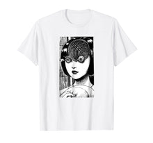 Ladda upp bild till gallerivisning, Uzumaki Junji Ito Japanese Horror Manga T-Shirt
