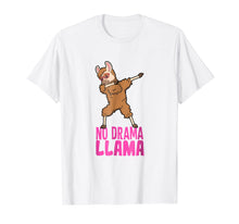 Ladda upp bild till gallerivisning, Funny shirts V-neck Tank top Hoodie sweatshirt usa uk au ca gifts for No Drama Dabbing Llama Shirt 2293214
