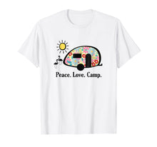 Ladda upp bild till gallerivisning, Camping Shirt, Peace. Love. Camp. T-Shirt, Gifts For Campers
