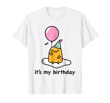 Ladda upp bild till gallerivisning, Gudetama It's My Birthday Tee Shirt 111016
