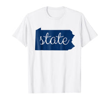 Ladda upp bild till gallerivisning, Pennsylvania State Outline Penn Fan Shirt for Men,Women,Kids 115570
