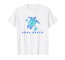 Ladda upp bild till gallerivisning, Funny shirts V-neck Tank top Hoodie sweatshirt usa uk au ca gifts for Kona Beach Hawaii T-Shirt Sea Blue Tribal Turtle 1365822
