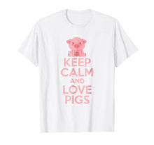 Ladda upp bild till gallerivisning, Funny shirts V-neck Tank top Hoodie sweatshirt usa uk au ca gifts for Keep Calm and Love Pigs T-Shirt 1305883
